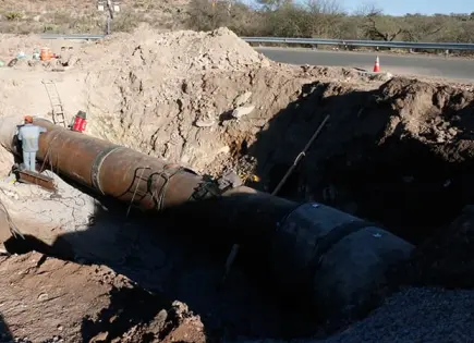 Lo normal: reparan falla y se vuelve a romper ducto de El Realito