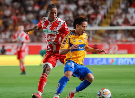 Tigres y Necaxa empatan sin goles en un duelo de atajadas