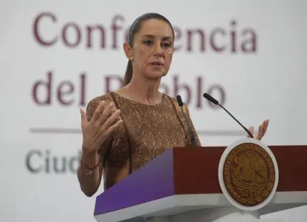 Confirma Sheinbaum solicitud de extradición de García Luna