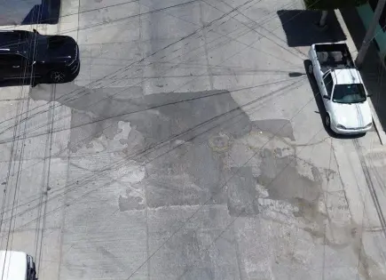 Fotos | Identifican falla geológica de 1km en centro capitalino