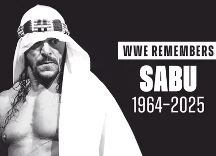 Sabu, leyenda de la lucha libre murió a los 60 años