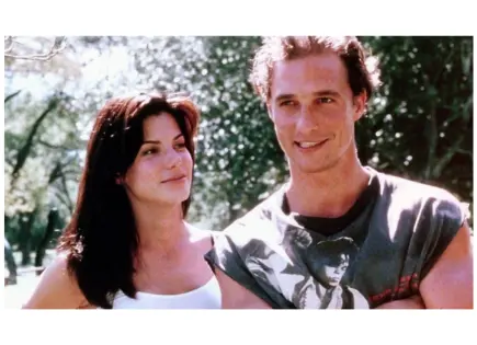 La Historia de Amor entre Sandra Bullock y Matthew McConaughey