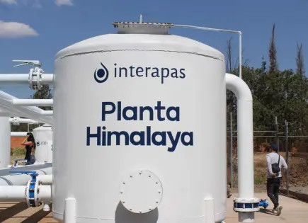 Rehabilitan planta potabilizadora de Himalaya