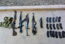 Aseguran arsenal tras ejecuci&oacute;n de Lemo N&uacute;&ntilde;ez, presunto jefe de plaza buscado por EE.UU.