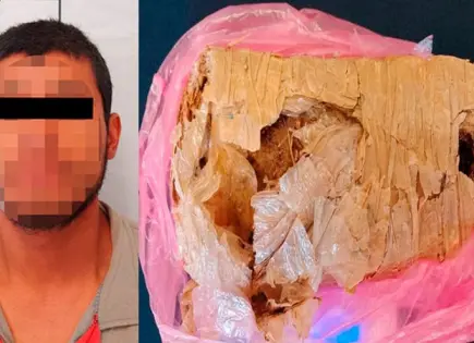 Con paquete de “mota”, sorprenden a un sujeto