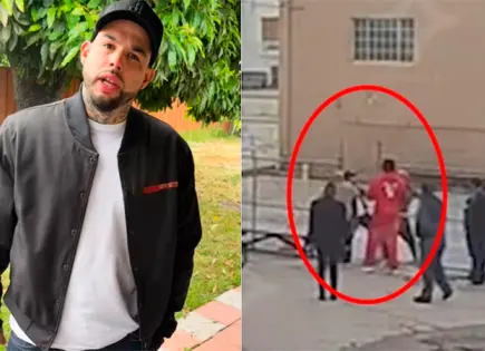 Emiliano Aguilar es captado peleándose con ex de Jenni Rivera