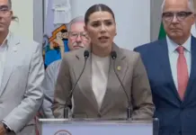 Gobernadora Marina del Pilar se defiende tras revocaci&oacute;n de visa