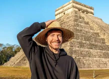 Sheinbaum pide investigar permisos otorgados a MrBeast para grabar en zonas arqueológicas