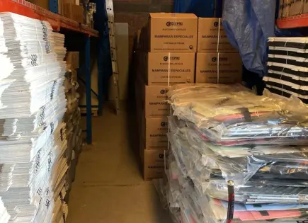 Video | Llegan boletas y material para elección judicial