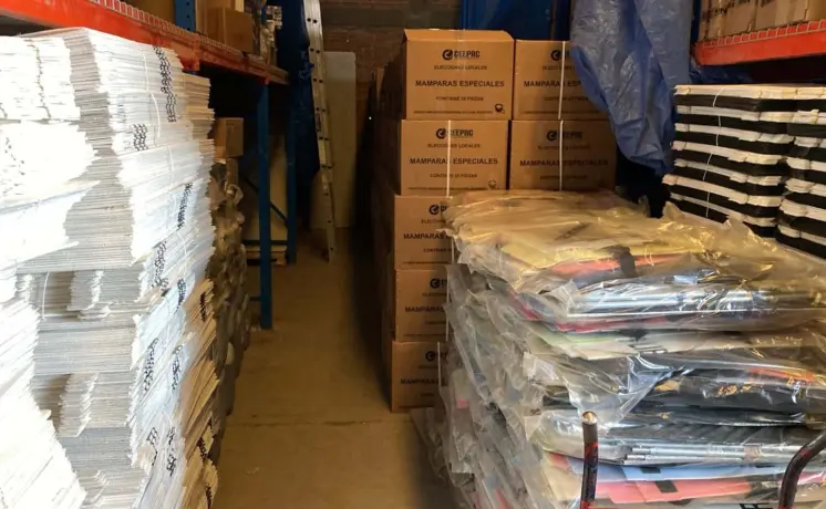 Video | Llegan boletas y material para elección judicial