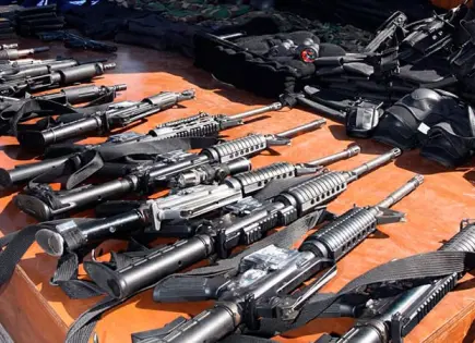Se quintuplicó el tráfico de armas desde EU