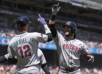 Triunfo de los Diamondbacks sobre los Gigantes con jonrones destacados