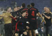 El Barça, campeón de Liga tras ganar el derbi
