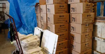 Seis millones de boletas llegan a SLP  bajo fuerte dispositivo de seguridad