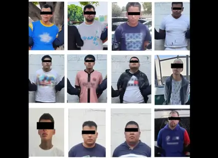 Detienen a 12 integrantes de "Los Gregori", célula de "La Unión Tepito"
