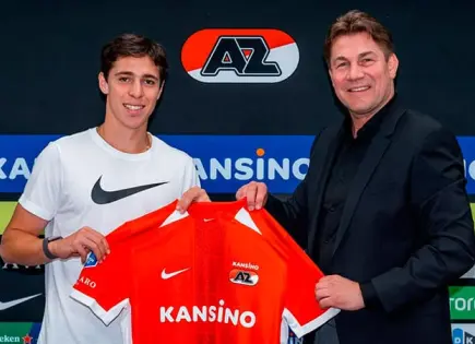 Mateo Chávez, nuevo jugador del AZ Alkmaar
