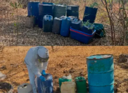 Desmantelan laboratorios clandestinos en varios puntos de Sinaloa