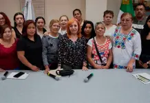 Reunión de Rosario Piedra con madres buscadoras Reunión de Rosario Piedra con madres buscadoras