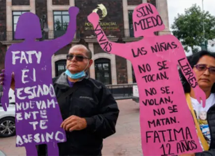 Reconocen a familia de Fatima como víctimas indirectas de feminicidio