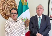 Rosa Icela Rodríguez acude al Vaticano con invitación para León XIV