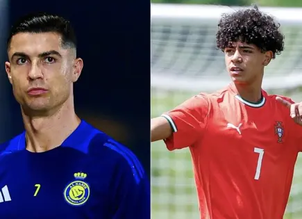 Cristiano Ronaldo Jr. marca historia con Portugal