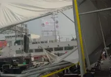 Sube a 10 el número de heridos por caída de domo en Neza