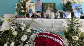 Rinden sentido homenaje a la cadete y marino