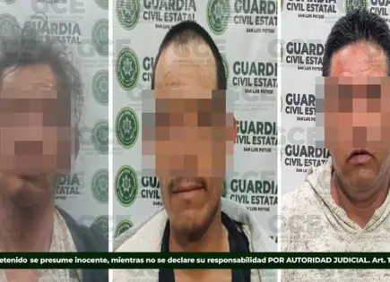 Arrestan a vándalos con armas blancas