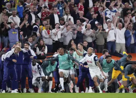 Tottenham conquista la Liga Europa en San Mamés