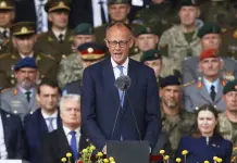 Merz inaugura una histórica brigada alemana en Lituania