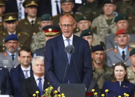Merz inaugura una histórica brigada alemana en Lituania