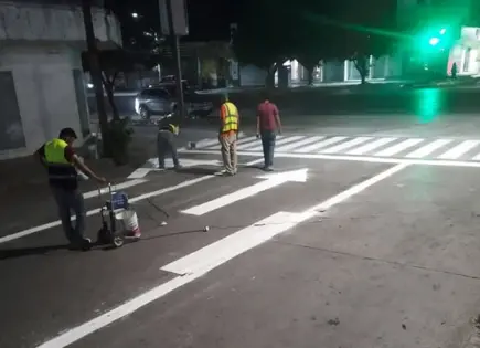 Campaña de reordenamiento vial