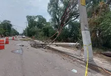 Causan serios da&ntilde;os fuertes ventarrones de la madrugada