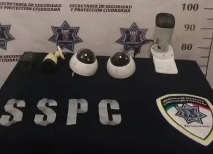 Incautan sistema de video vigilancia ilegal