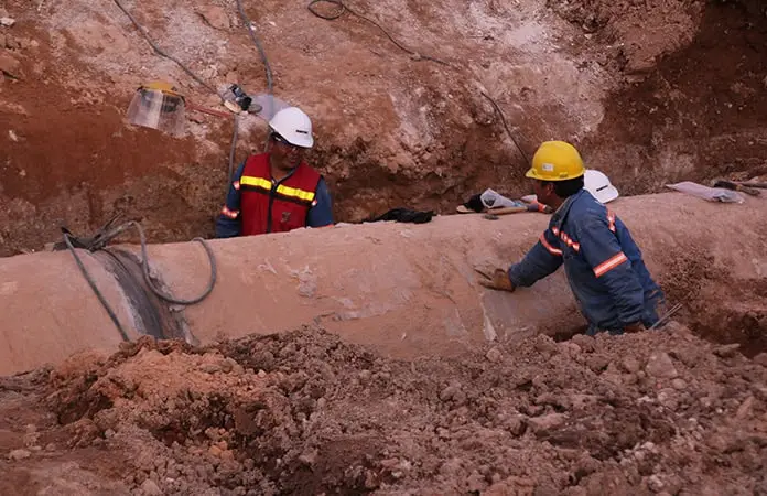Ruptura en acueducto de El Realito frena suministro a SLP