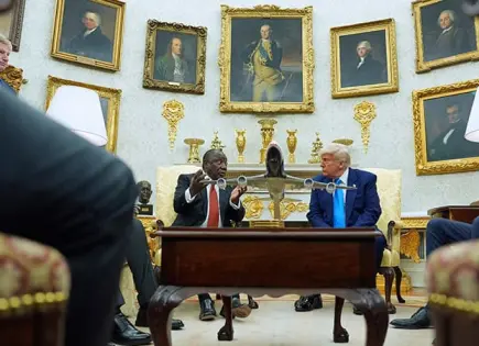 Trump acorrala a Ramaphosa