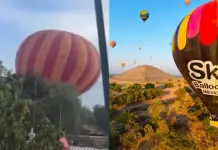 Doce heridos tras desplome de globo aerostático en Teotihuacán Doce heridos tras desplome de globo aerostático en Teotihuacán