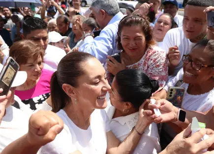 Regrésanos la comida chatarra, pide niño a Sheinbaum en SLP