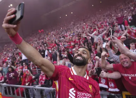 Mohamed Salah es nombrado jugador de la temporada de la Liga Premier