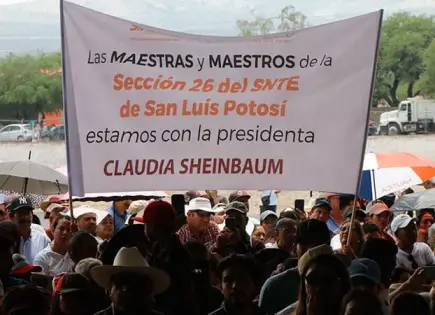 Reciben a Claudia con varios reclamos