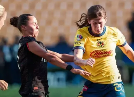 América sufre derrota en la Concachampions Femenil