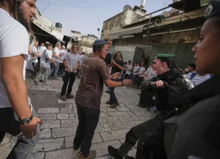 Jerusalén: Marcha anual despierta tensiones entre nacionalistas e israelíes