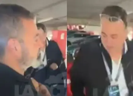 Choque inesperado en la Bombonera