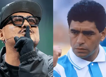 Aczino menciona a Maradona y enciende al público argentino