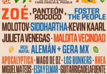 Tecate Comuna 2025: Zo&eacute; y Foster The People encabezan el festival