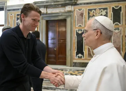 El Encuentro del Papa León con el Napoli