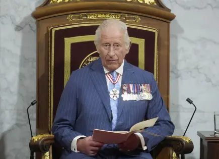 Inauguración del Parlamento canadiense por el rey Carlos III