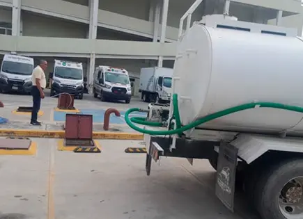 Crisis de agua en Hospital General