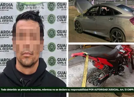 Encarcelan a hombre y recupera 2 vehículos con reporte de robo
