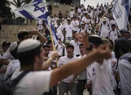 Miles festejan el Día de Jerusalén